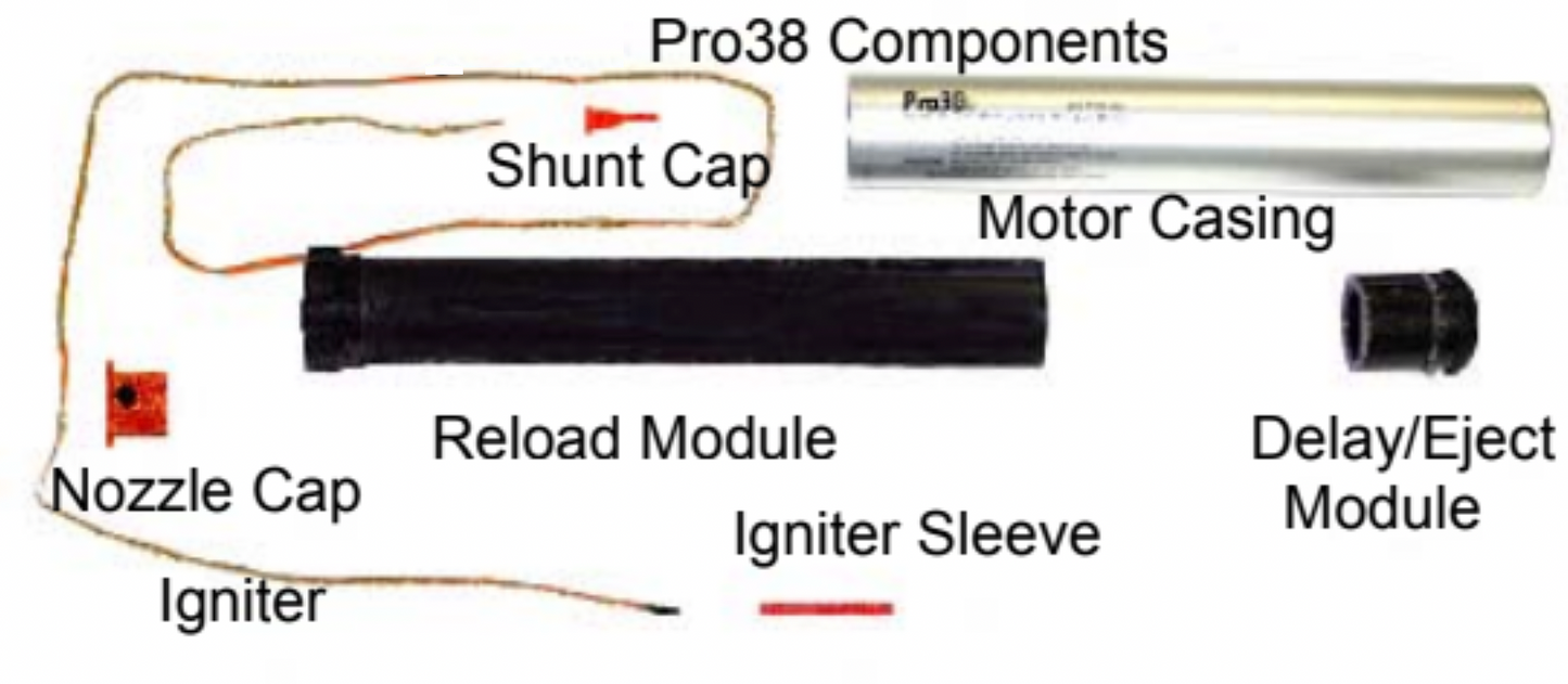 Pro38® 3 Grain 364-I212-14A Cesaroni Model Rocket Motor