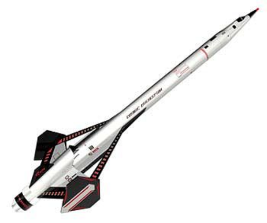 Estes RKT D+E ENG Cosmic Intercepter