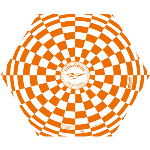 Estes 12 inch Printed Parachute