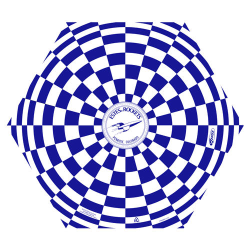 Estes 18 inch Printed Parachute