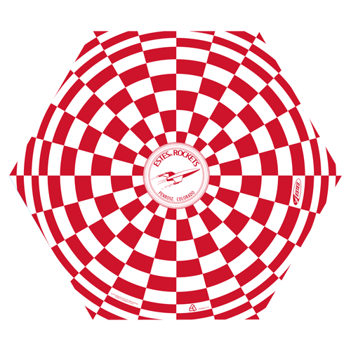 Estes 24 inch Printed Parachute