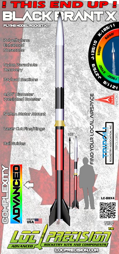 Loc 4" Black Brant X