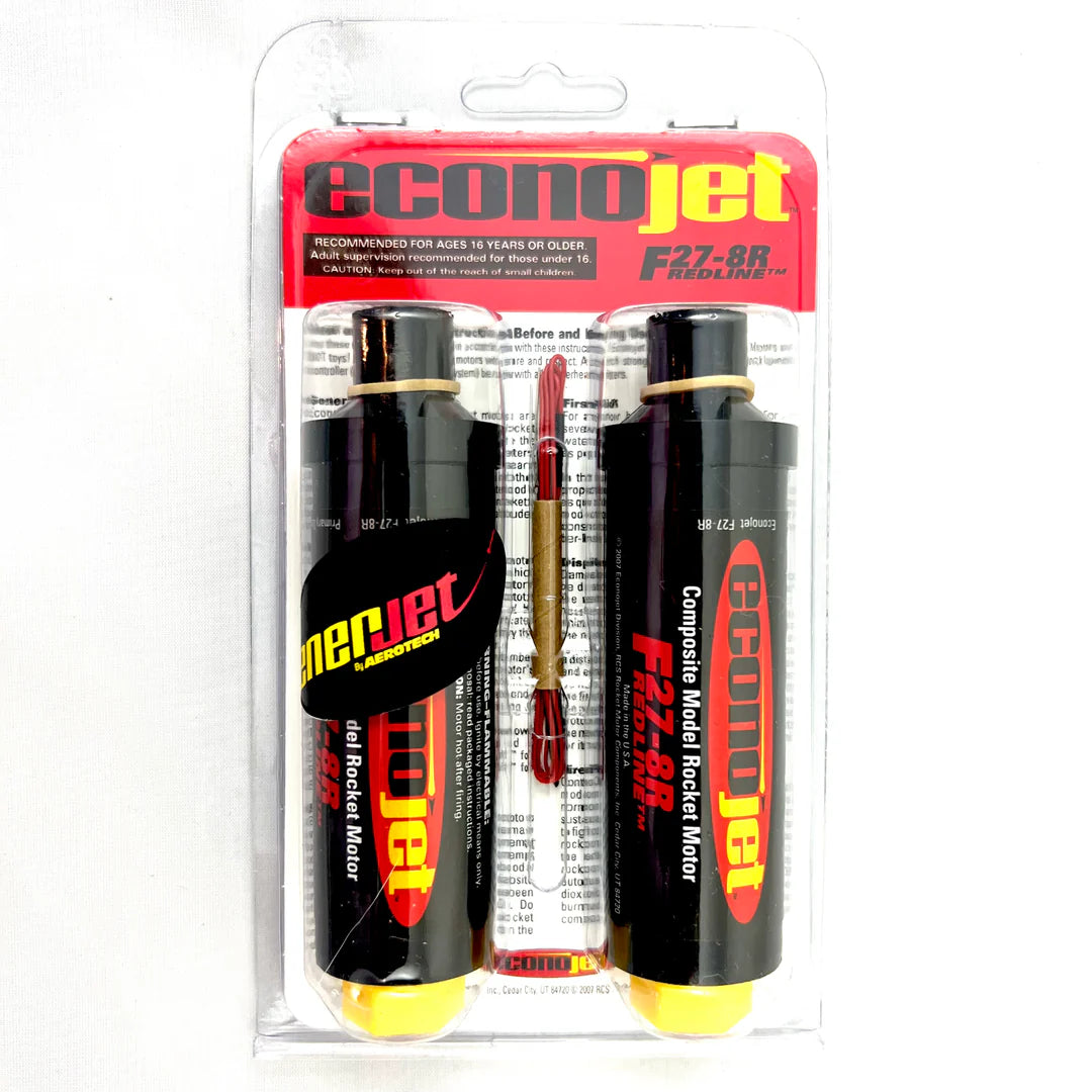 Enerjet By AeroTech F27R 29mm x 83mm 2 Single Use Motors Pack