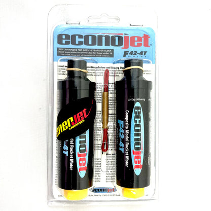 Enerjet by AeroTech F42T 29mm x 83mm 2 Single Use Motors Pack