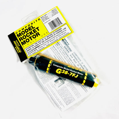 Enerjet by AeroTech G38FJ 29mm x 124mm Single Use Motor Pack
