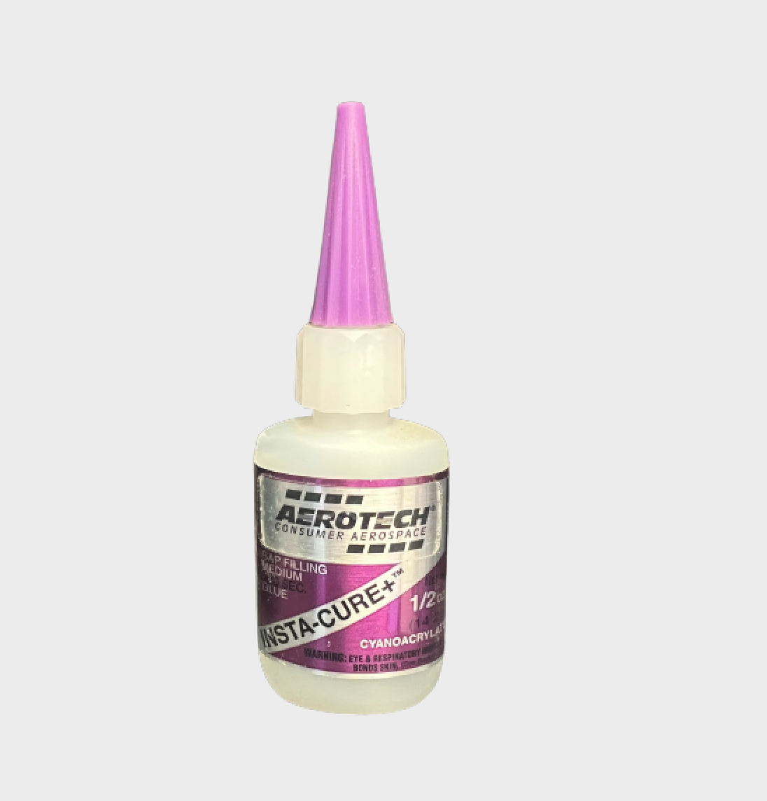 AeroTech Insta-Cure+ Medium CA Super Glue 0.5 Ounces