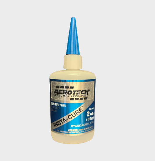 AeroTech Insta-Cure Super Thin CA Super Glue 2.0 Ounces