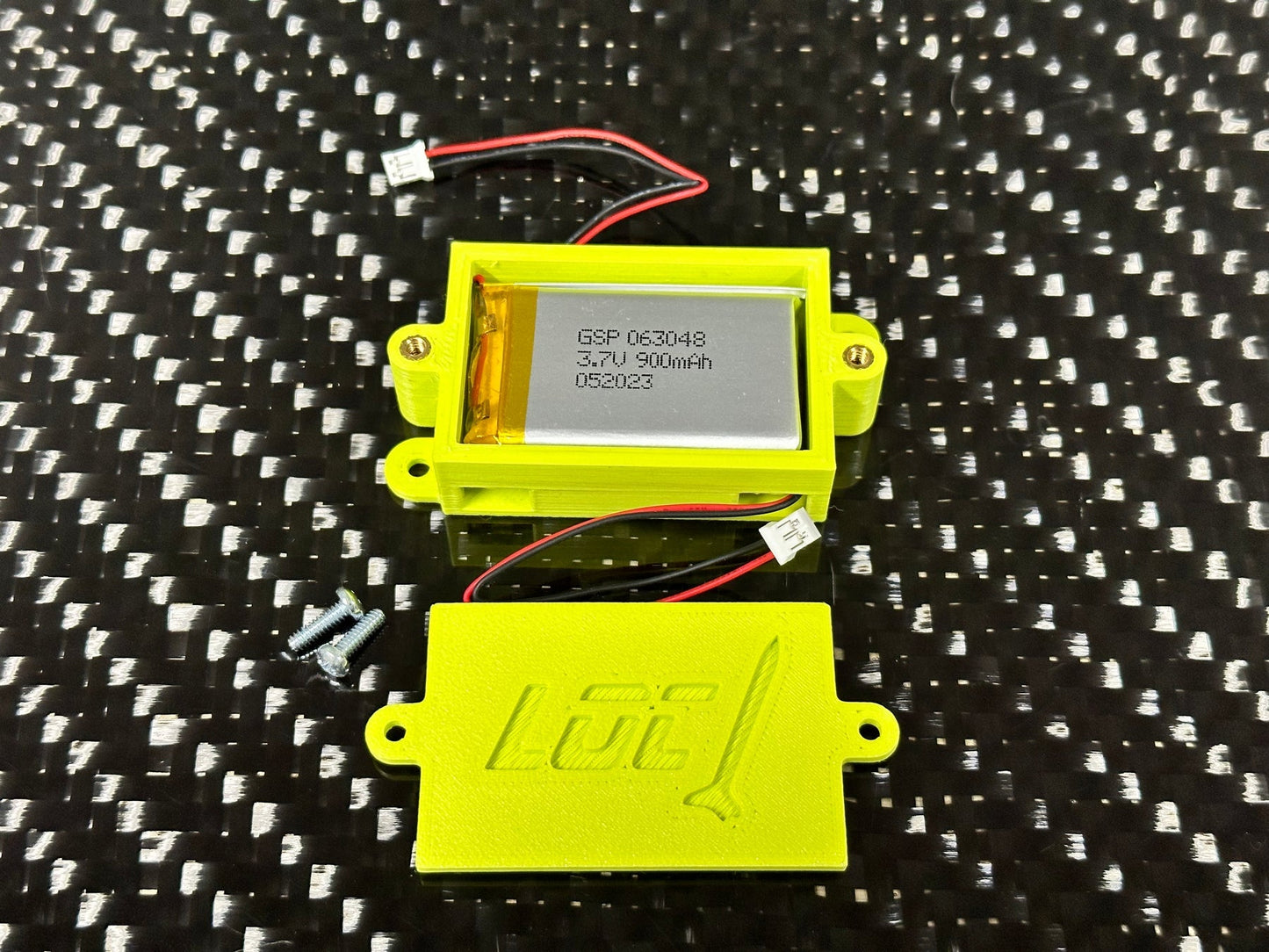 Loc Battery Box for Altus Metrum 850mAh LiPo