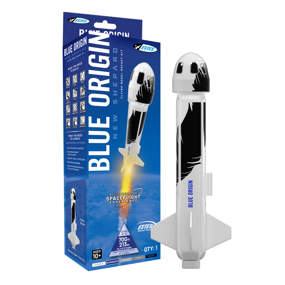 Estes Blue Origin New Shepard (Builders Kit)