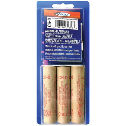 Estes C6 Model Rocket Engines