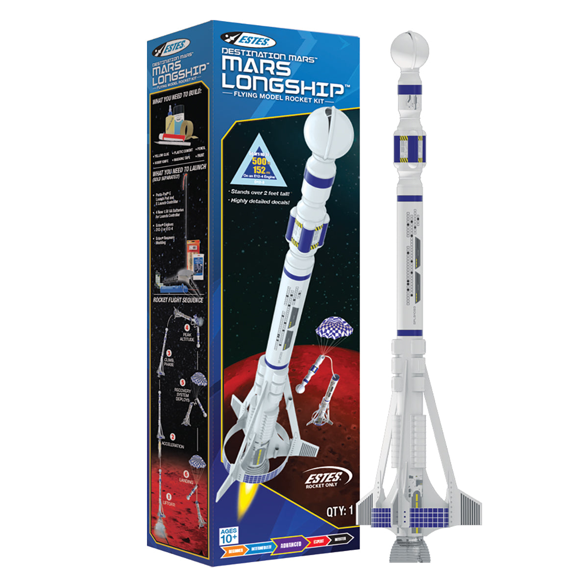 Estes Destination Mars Mars Longship – Endeavour Aerospace