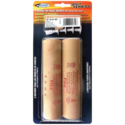 Estes F15 Model Rocket Engines (29 mm)