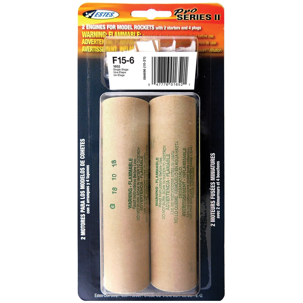 Estes F15 Model Rocket Engines (29 mm)