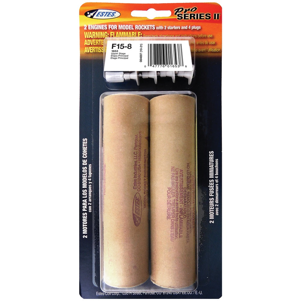 Estes F15 Model Rocket Engines (29 mm)