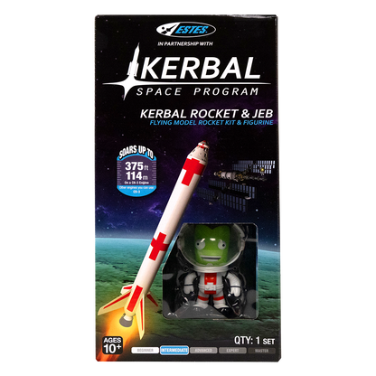 Estes Kerbal Rocket & Jeb