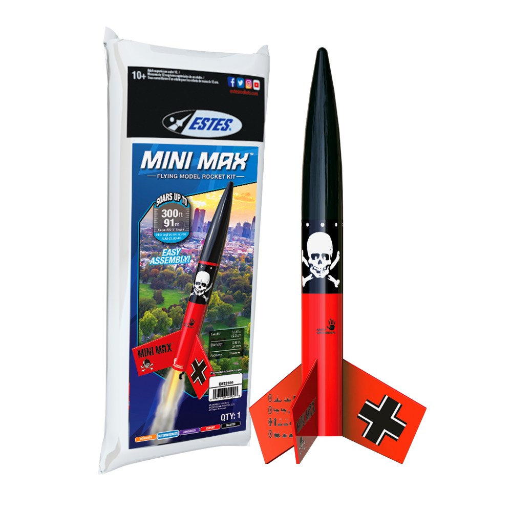 Estes Mini Der Red Max