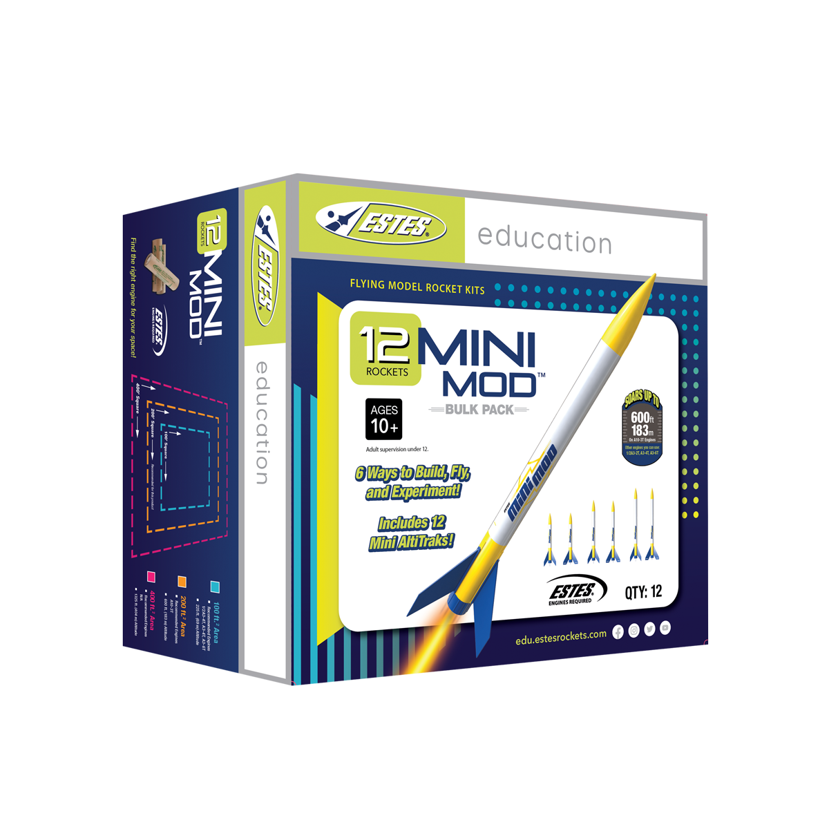 Estes Mini Mod Bulk Pack (12 pk)