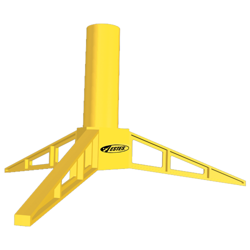 Estes Model Rocket Display Stand standard engine size
